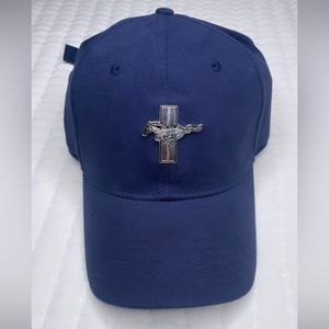 Ford Mustang Men Hat/Cap Blue Adjustable